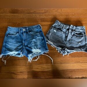 Juniors Size 2 Jean shorts.